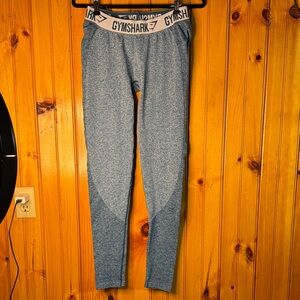 Gymshark Heathered Blue Leggings